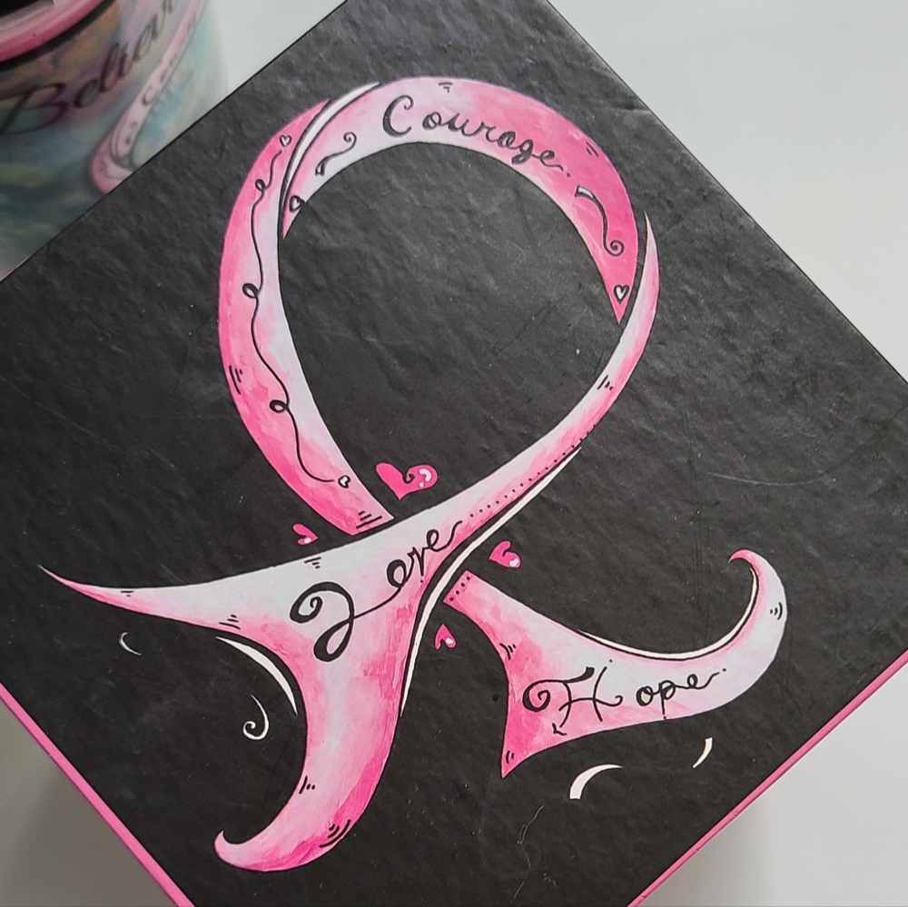 Breast cancer mug - Picture 7 of 7